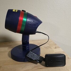 Star Shower Motion Laser Projector Red/Green Light Show Holiday Christmas Decor